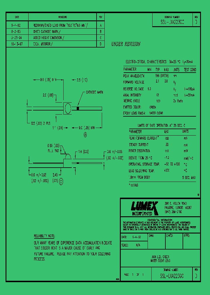 SSL-LXA223GC_4129792.PDF Datasheet