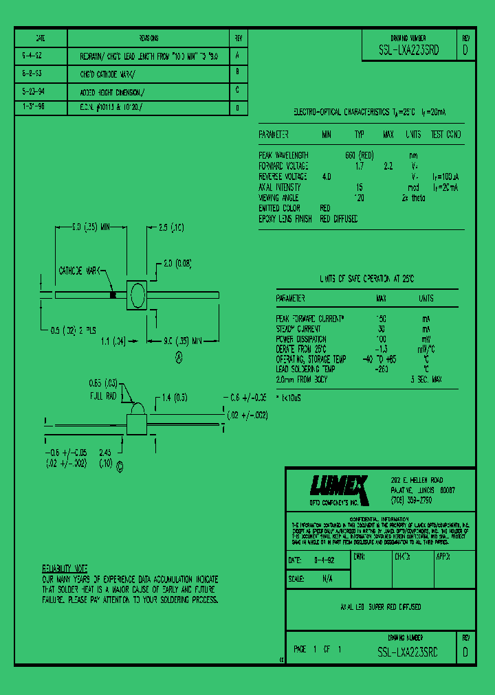 SSL-LXA223SRD_4129789.PDF Datasheet