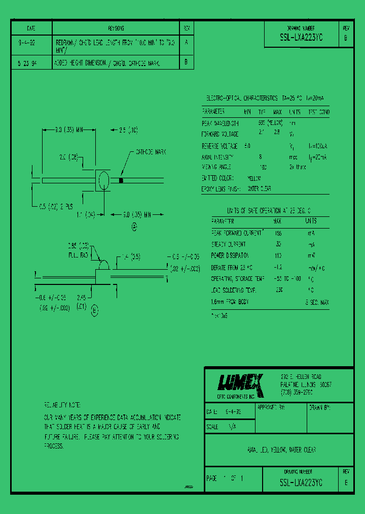 SSL-LXA223YC_4129787.PDF Datasheet