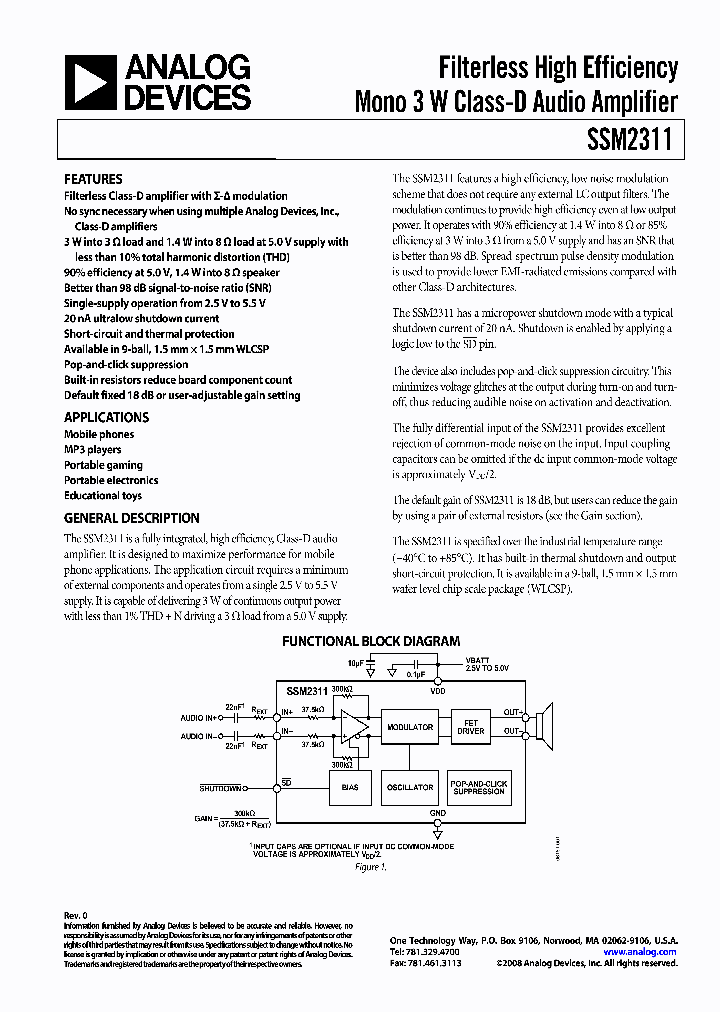 SSM2311CBZ-REEL_4141904.PDF Datasheet