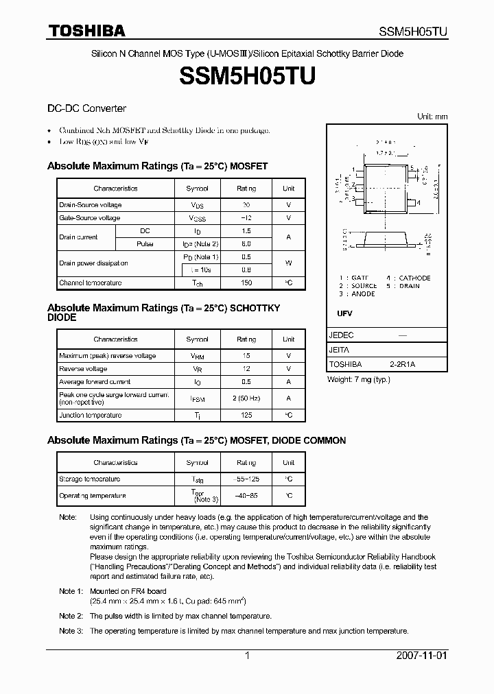 SSM5H05TU_4134813.PDF Datasheet