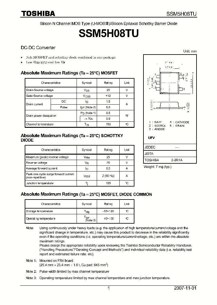 SSM5H08TU_4134811.PDF Datasheet
