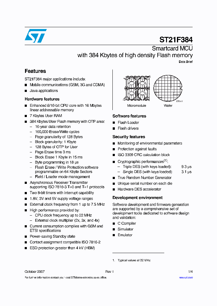 ST21F384_4131072.PDF Datasheet