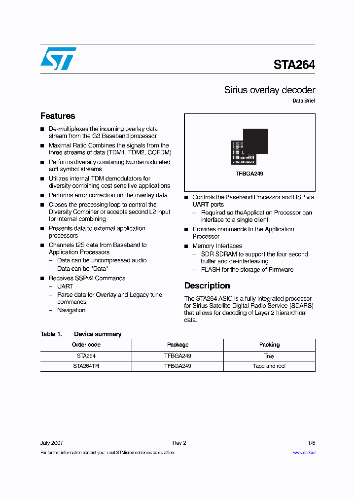 STA264TR_4129783.PDF Datasheet