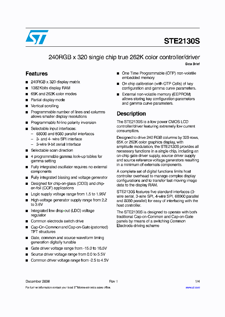 STE2130S_4121811.PDF Datasheet