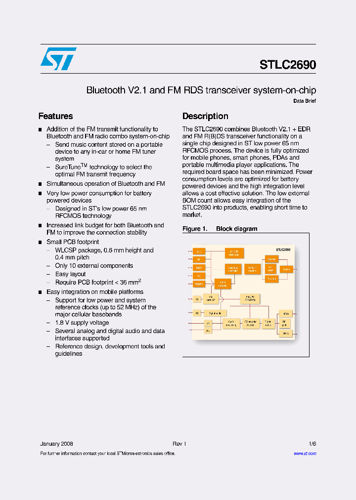 STLC2690_4114960.PDF Datasheet
