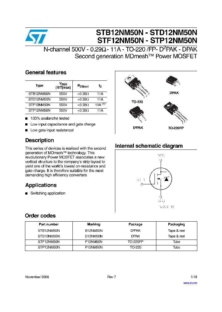 STP12NM50N_4155249.PDF Datasheet
