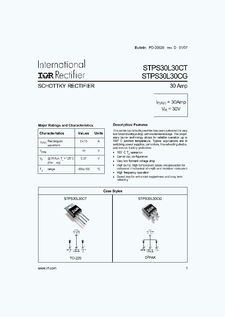 STPS30L30CT07_4165121.PDF Datasheet
