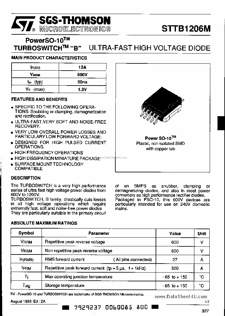 STTB1206M_4108660.PDF Datasheet