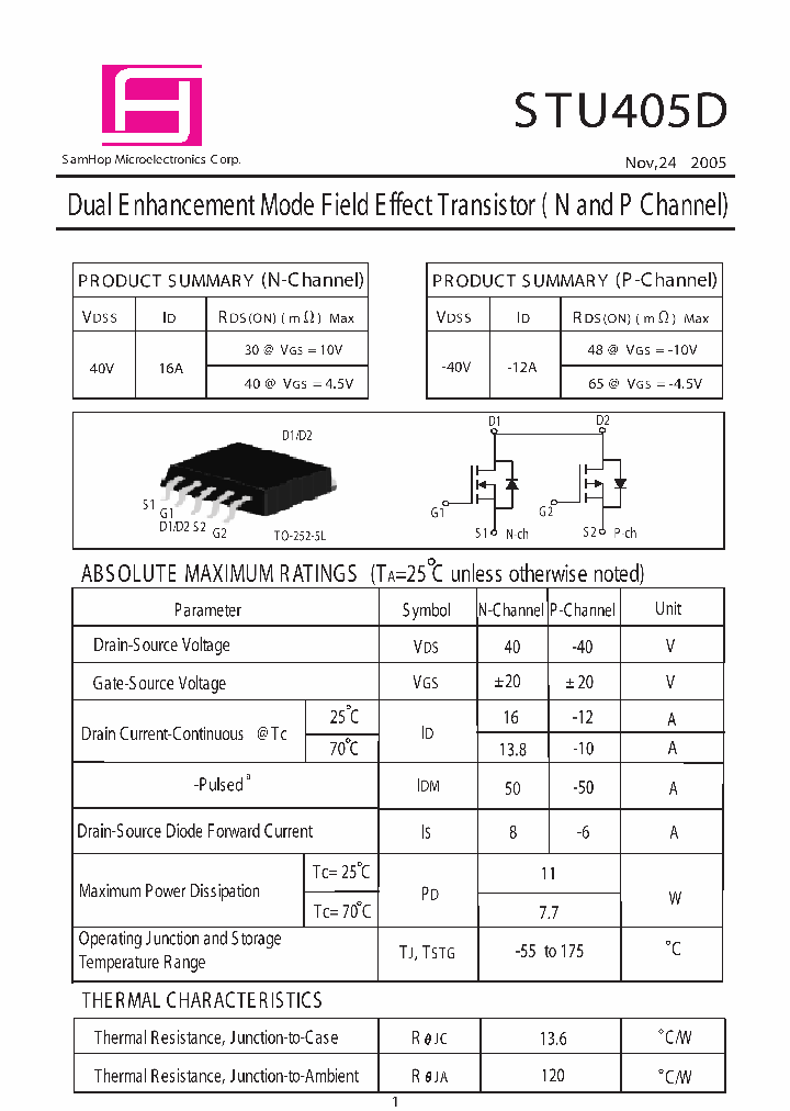 STU405D_4105478.PDF Datasheet