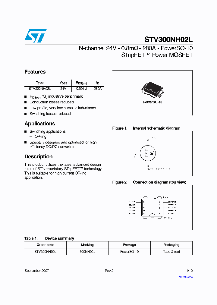 STV300NH02L1_4156797.PDF Datasheet