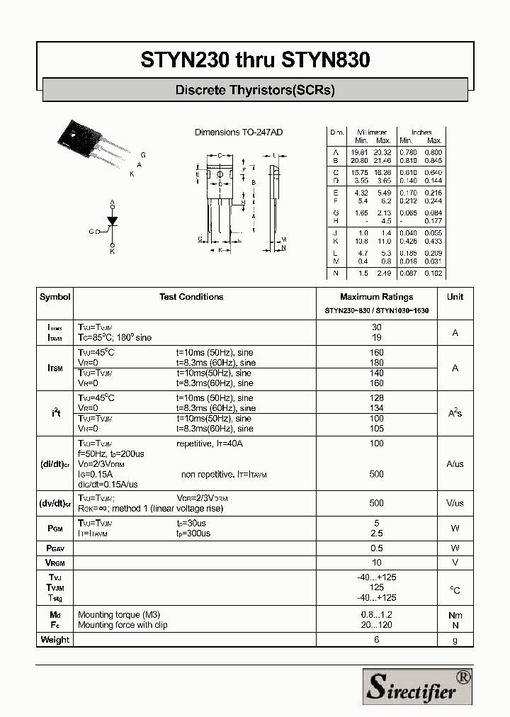 STYN630_4150117.PDF Datasheet