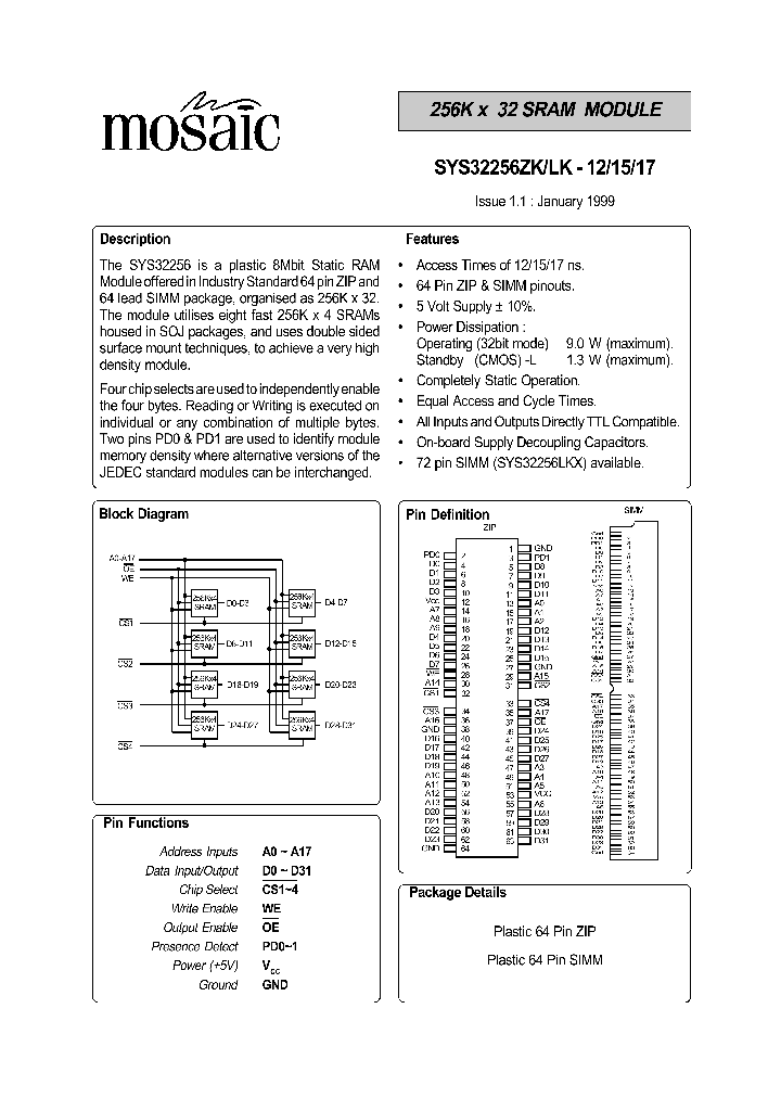 SYS32256ZK-12_4117751.PDF Datasheet