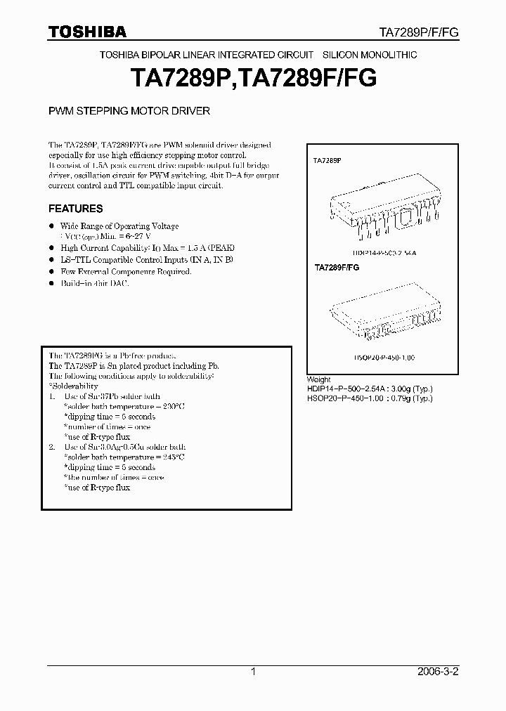 TA7289FFG_4110639.PDF Datasheet