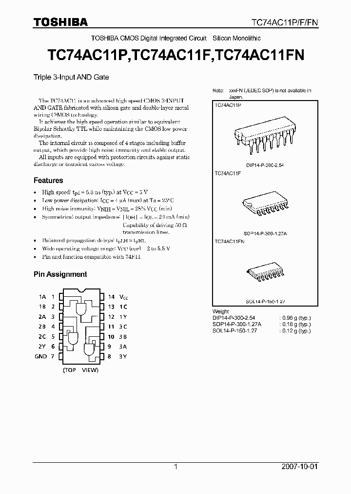 TC74AC11P07_4125057.PDF Datasheet