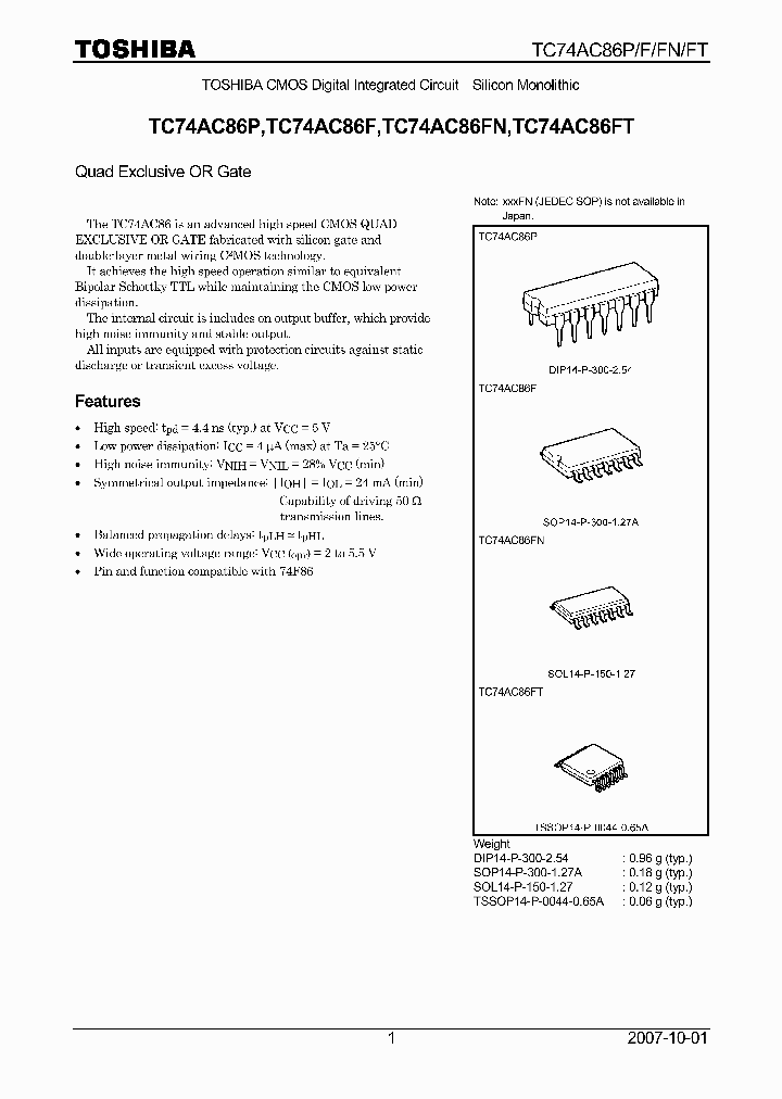 TC74AC86F07_4125038.PDF Datasheet