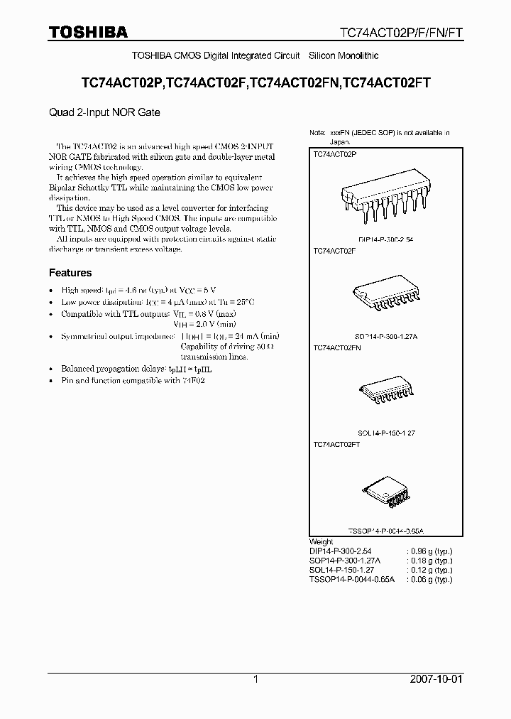 TC74ACT02P07_4124770.PDF Datasheet