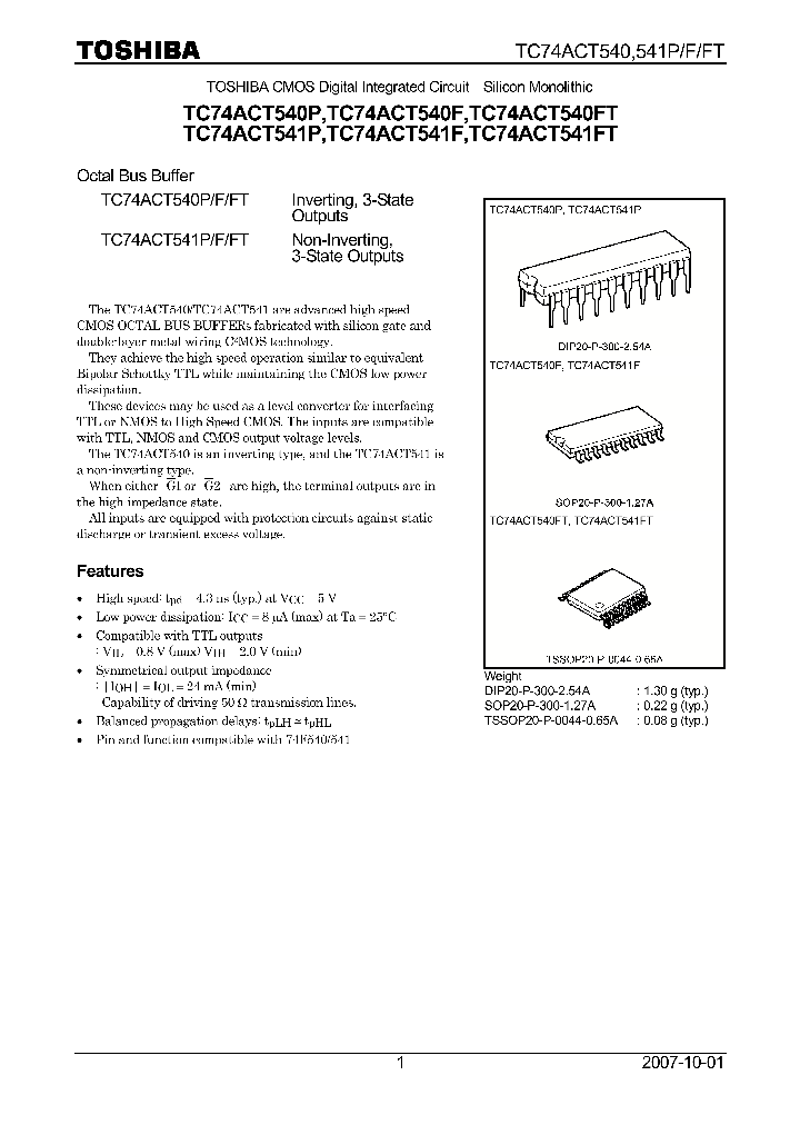 TC74ACT540P07_4109767.PDF Datasheet