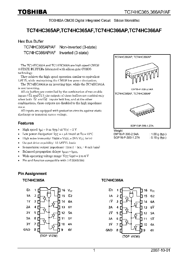 TC74HC365AP07_4124515.PDF Datasheet