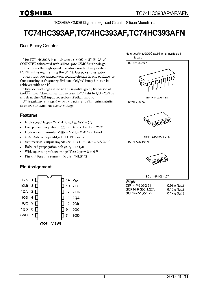 TC74HC393AP07_4124733.PDF Datasheet