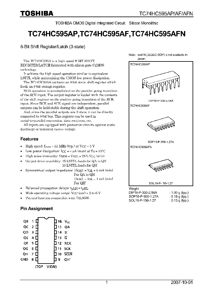 TC74HC595AP07_4124718.PDF Datasheet