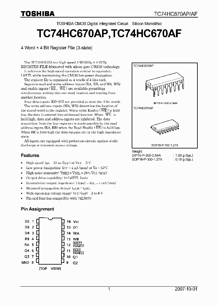 TC74HC670AP07_4108941.PDF Datasheet