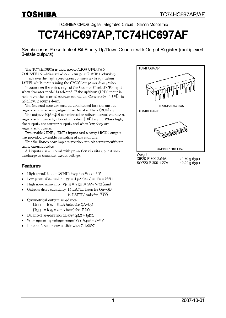 TC74HC697AP07_4108943.PDF Datasheet
