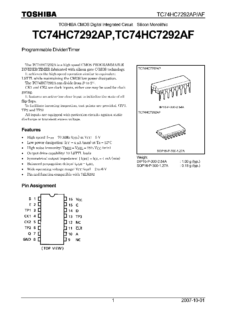 TC74HC7292AP07_4109831.PDF Datasheet