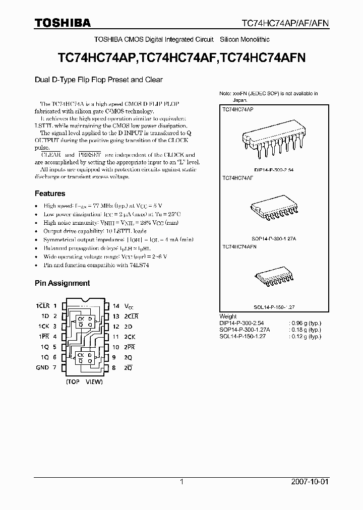 TC74HC74AP07_4109834.PDF Datasheet