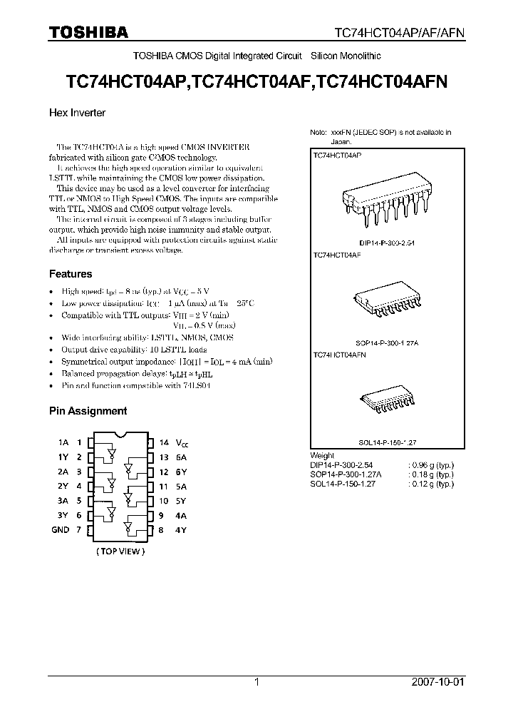 TC74HCT04AP07_4124506.PDF Datasheet