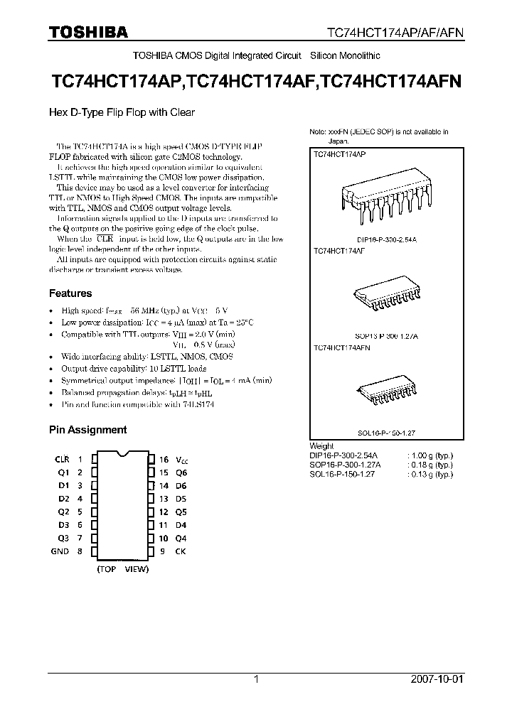 TC74HCT174AP07_4124504.PDF Datasheet
