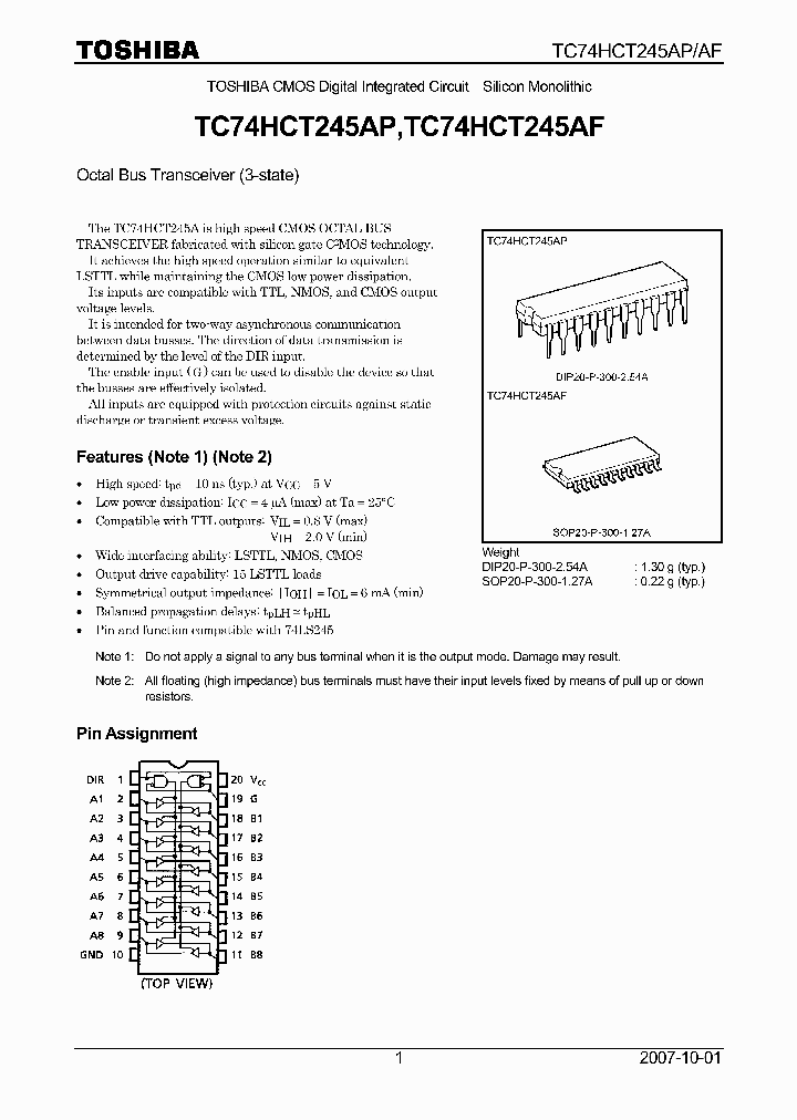 TC74HCT245AP07_4114055.PDF Datasheet