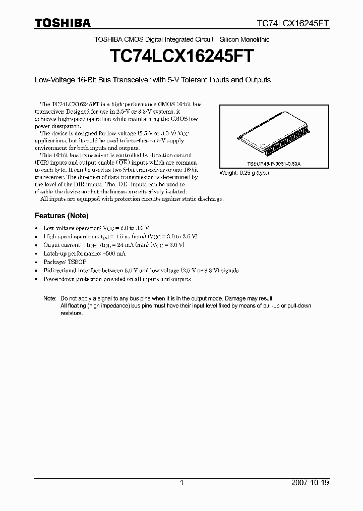 TC74LCX16245FT_4133244.PDF Datasheet