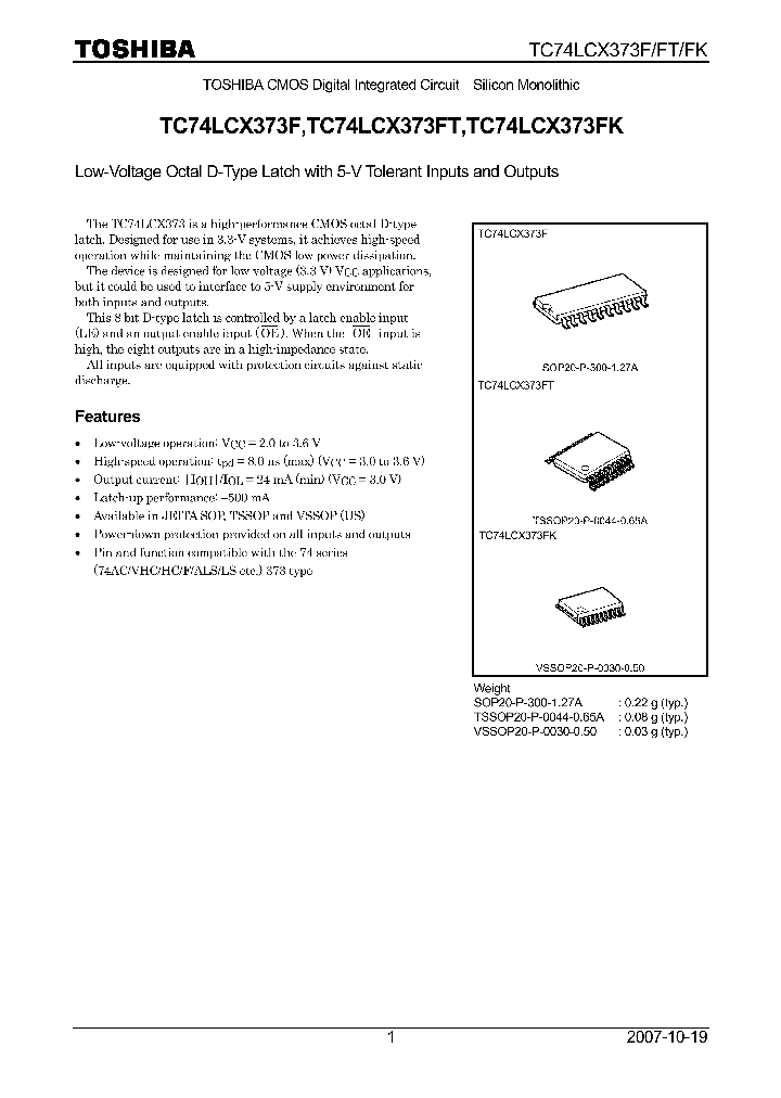 TC74LCX373F07_4133233.PDF Datasheet