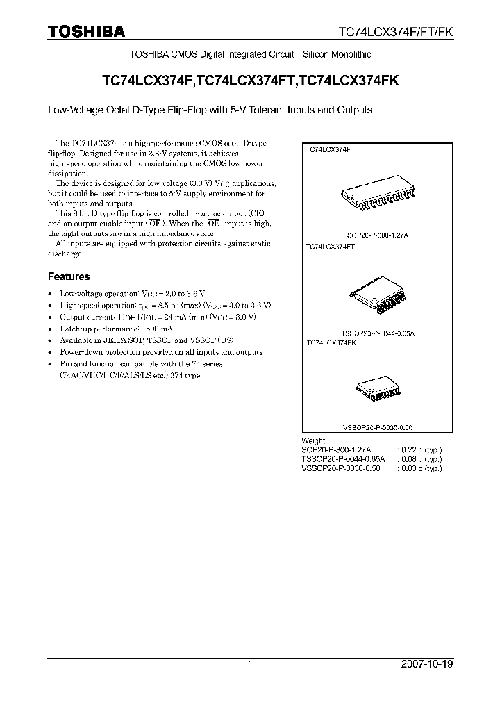 TC74LCX374F07_4133231.PDF Datasheet