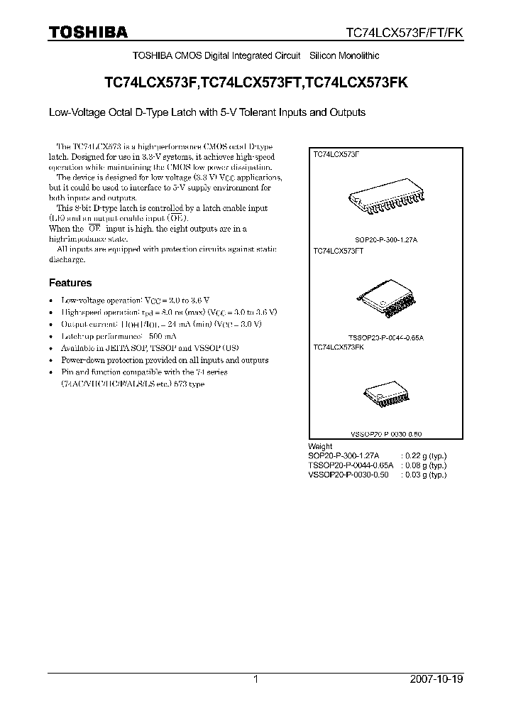 TC74LCX573F07_4133228.PDF Datasheet