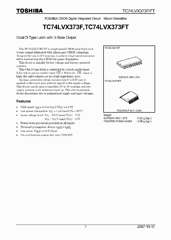TC74LVX373F07_4132850.PDF Datasheet