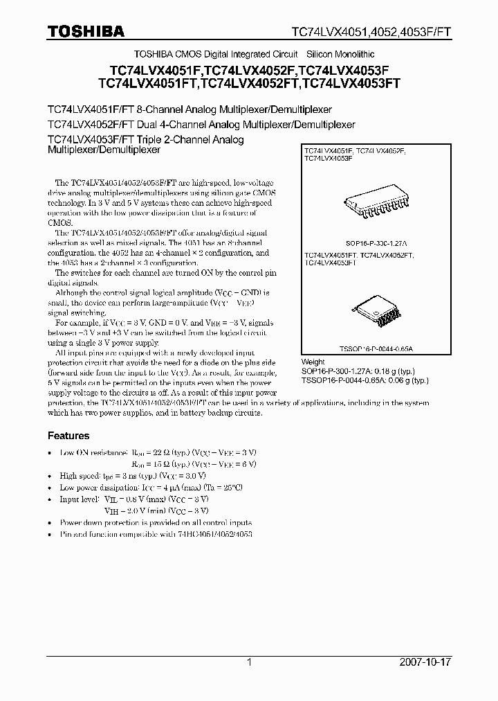TC74LVX4051F07_4132848.PDF Datasheet