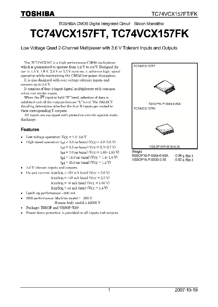 TC74VCX157FT07_4132830.PDF Datasheet