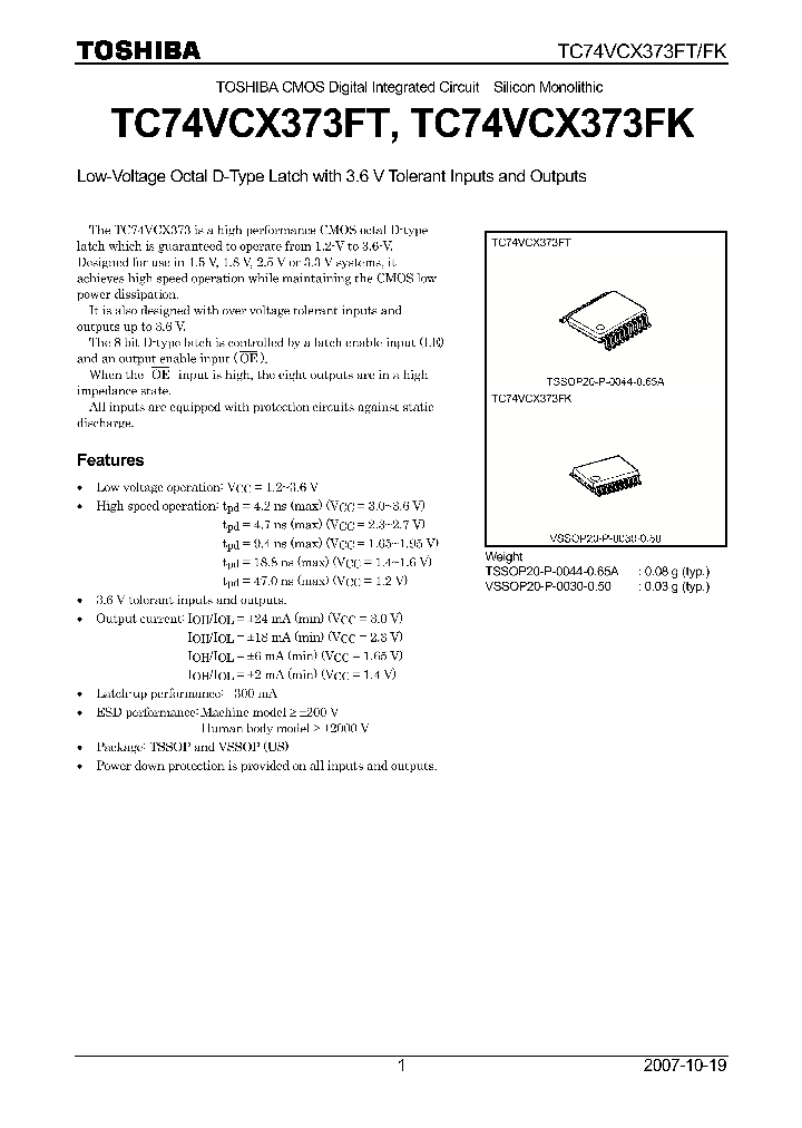 TC74VCX373FT07_4132801.PDF Datasheet
