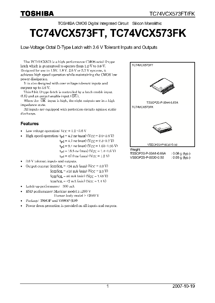 TC74VCX573FT07_4132794.PDF Datasheet
