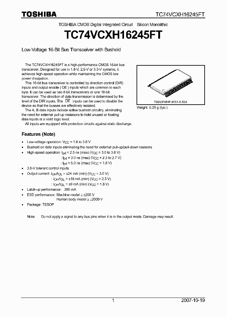 TC74VCXH16245FT_4132784.PDF Datasheet