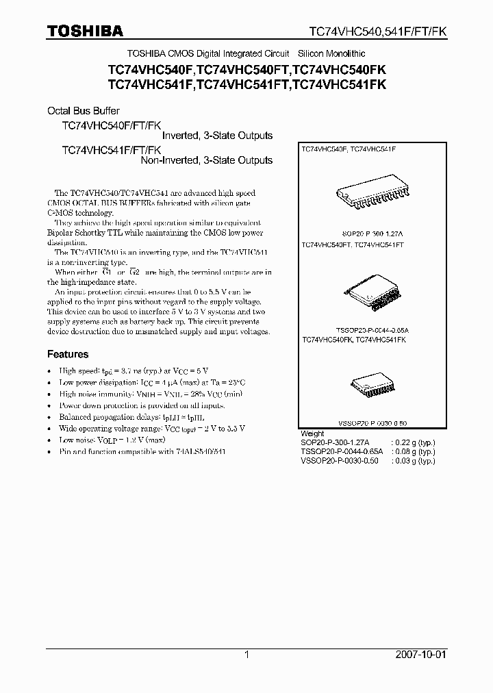 TC74VHC541FK_4112650.PDF Datasheet