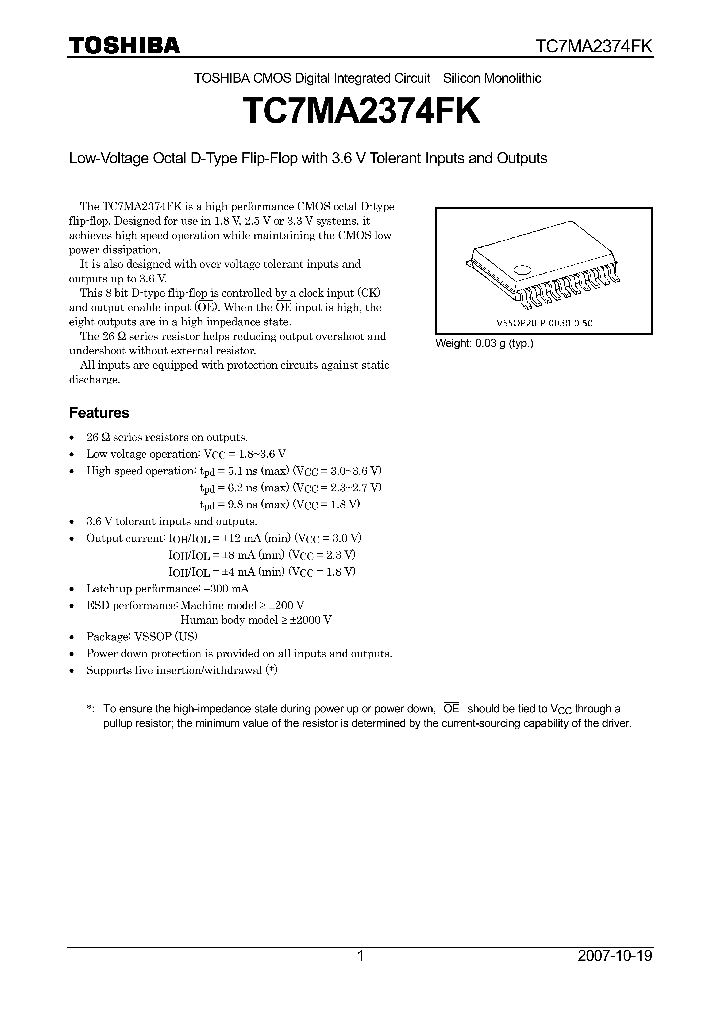 TC7MA2374FK07_4133376.PDF Datasheet