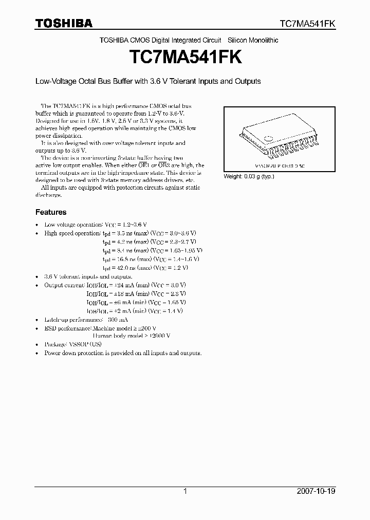 TC7MA541FK07_4133368.PDF Datasheet