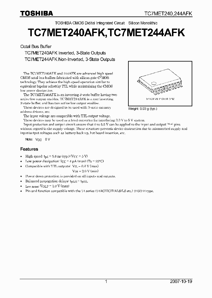 TC7MET240AFK07_4133340.PDF Datasheet
