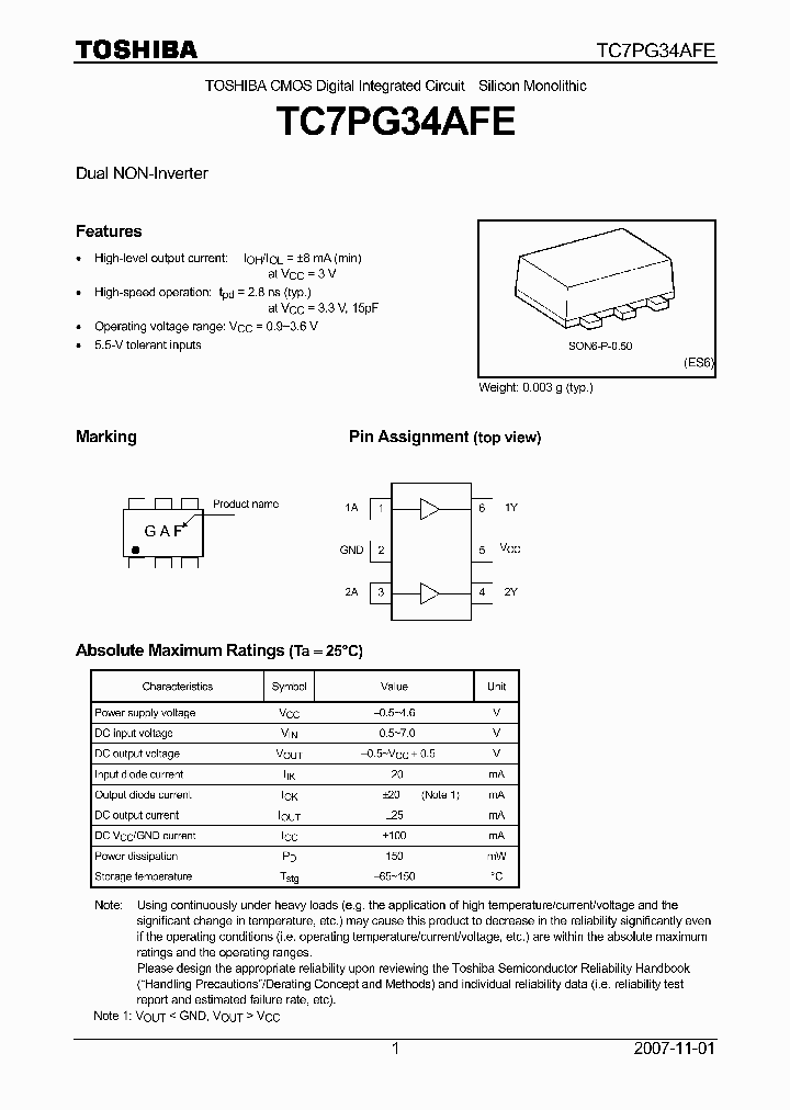 TC7PG34AFE_4133178.PDF Datasheet