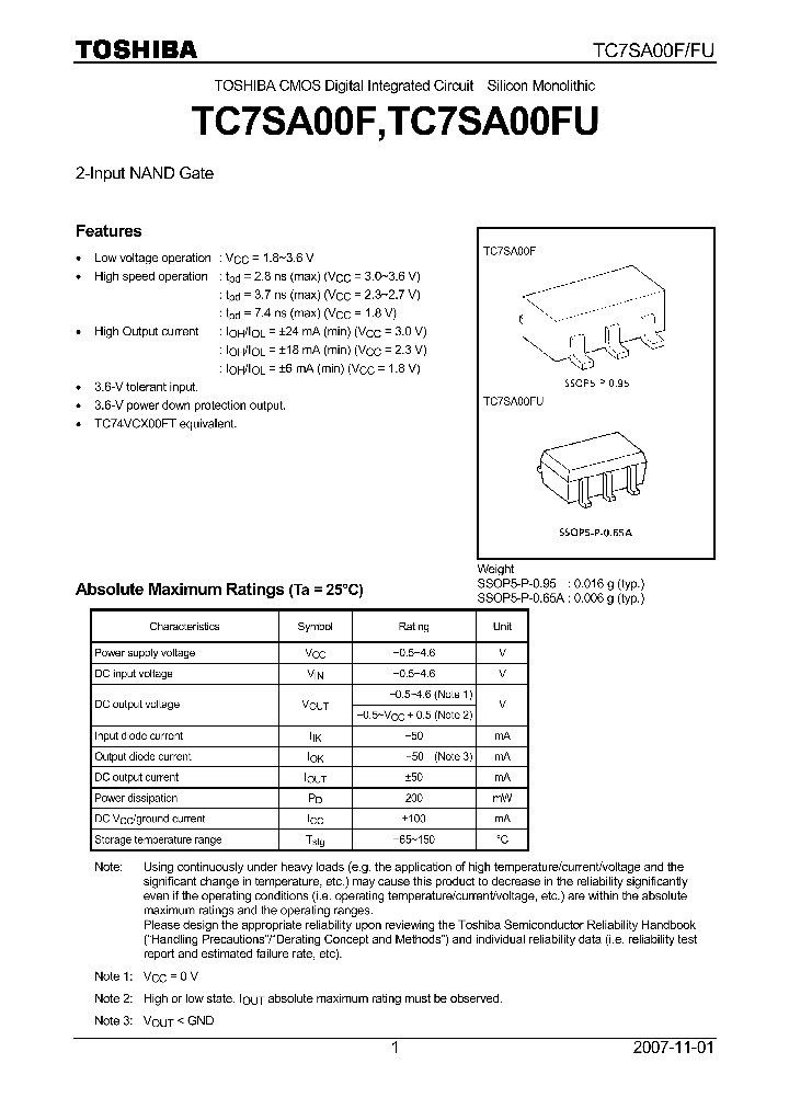 TC7SA00F07_4133173.PDF Datasheet