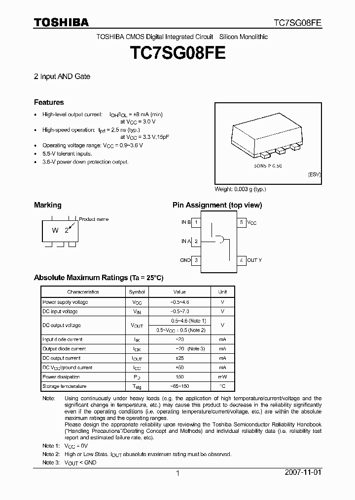 TC7SG08FE_4125204.PDF Datasheet