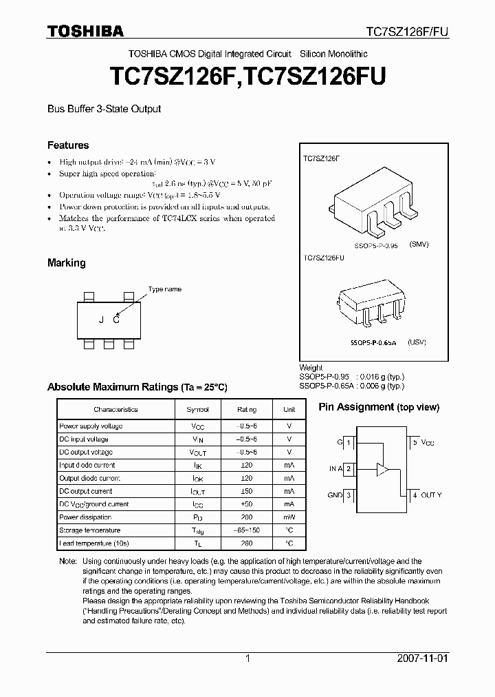 TC7SZ126F07_4125029.PDF Datasheet